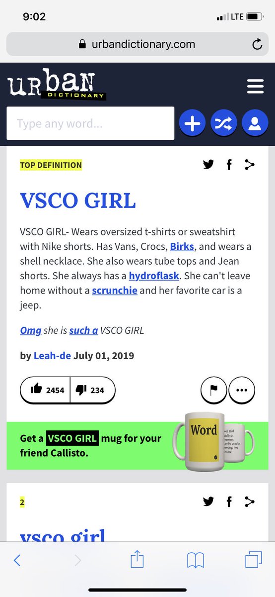 Urban Dictionary What Is A Vsco Girl Mutabikh