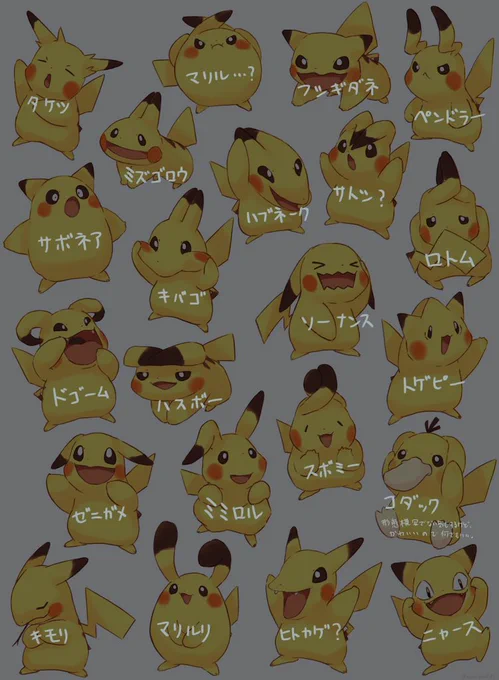 描いてた本人も正解に自信がないです 