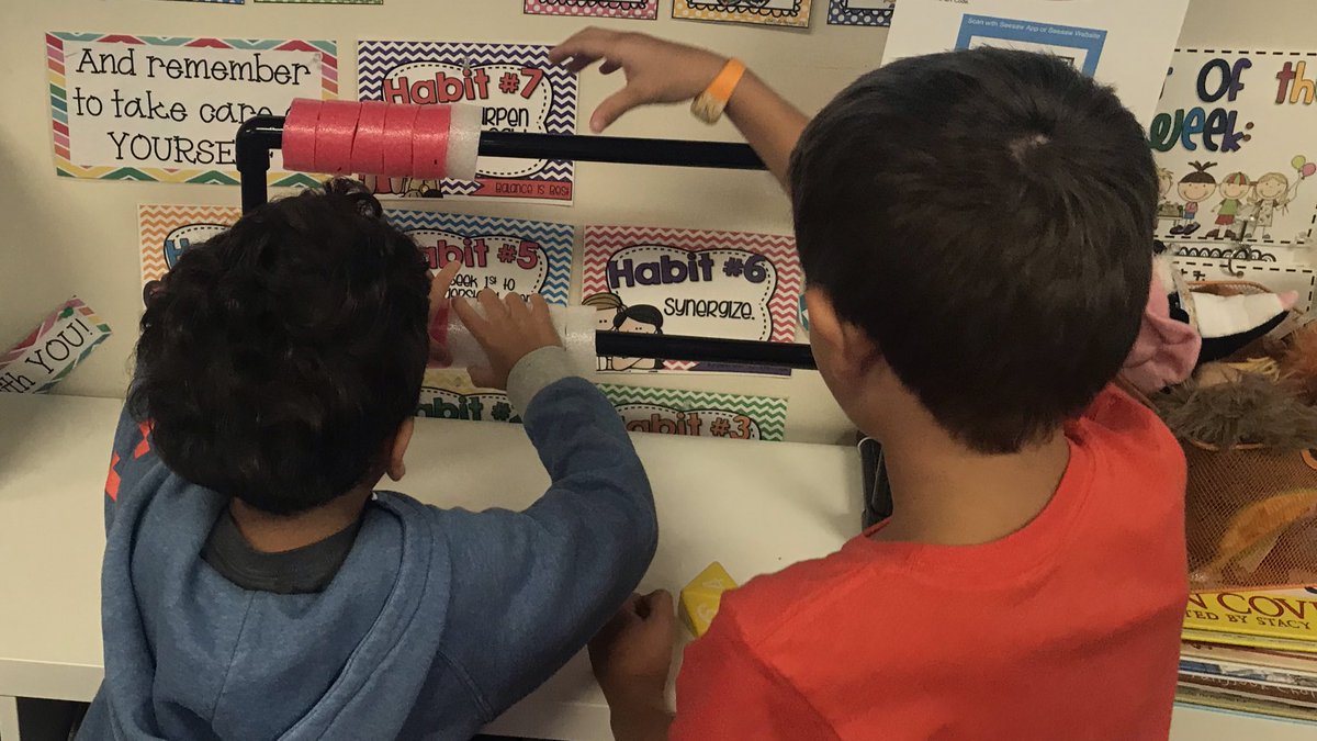 mrskolosclass's tweet photo. Began our addition unit with Math Stackers and my new Rekenrek! Thank you @ldschwarz for helping me build this math tool! @SippelStallions #mathstackers https://t.co/FEOD2AVKy3