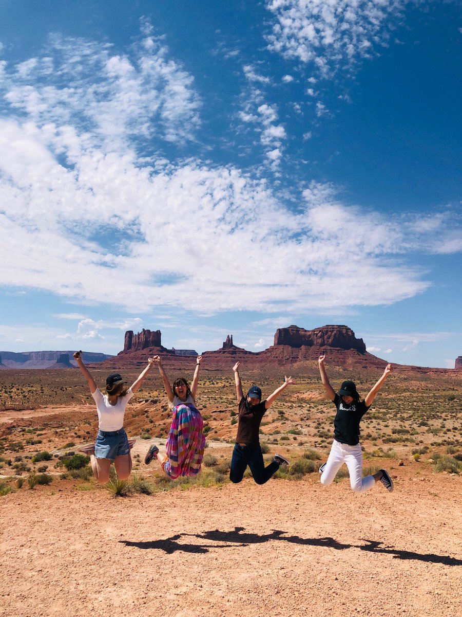 sandyeigo's tweet photo. 今年もロードトリップでアメリカの大地を車で駆け抜けています〜！🚗🇺🇸#女子旅 #旅仲間募集中 https://t.co/UUsxPc1Red