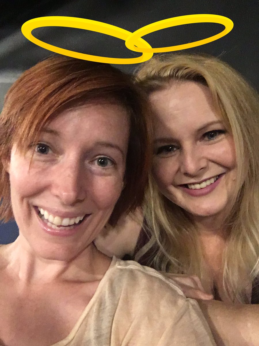 AlexMooreActor's tweet photo. Oh snap! Peaky Angels on stage together! Join myself and Kristen Sutton @kasactress at @roverdramawerks in October for “Chemical Imbalance: a Jekyll and Hyde Story” #MagicalGirls #UpToNoGood #DevilishAngels https://t.co/F8FponYdBc
