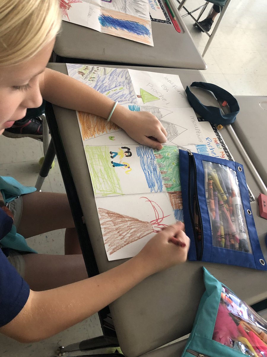 AllCJohnson's tweet photo. From coordinate grids, real life application, landforms, technology in practice....@OakwoodBlueJays #greatdayforlearning #hickoryschools https://t.co/SGHO1Xt9Pm