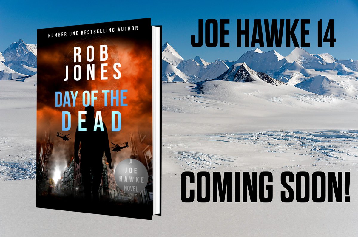 AuthorRobJones's tweet photo. A short update to say that Day of the Dead (Joe Hawke 14) is now in edit. Ever wondered what would happen if the ECHO team, Cairo Sloane's Bravo Troop and Jed Mason's Raiders team had 24 hours to work together and save the world? Find out soon! #joehawke #thriller #ebook #KDP https://t.co/WUmVqUUvJq