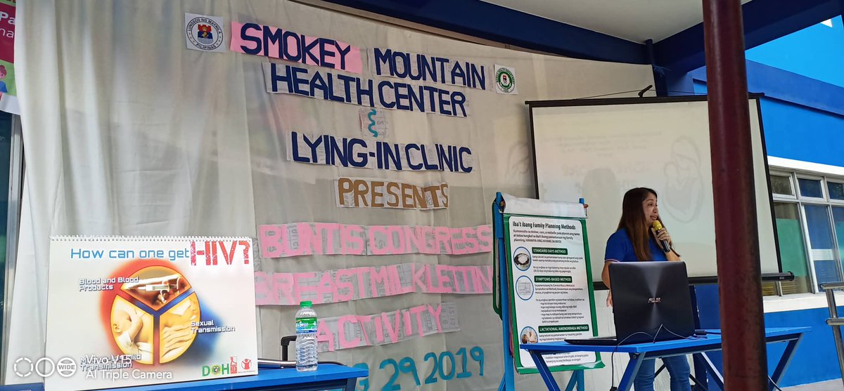 HealthManila's tweet photo. Smokey Mountain Health Center&amp; Lying-in Clinic "Buntis Congress" (Breastmilk Letting Activity)

#BagongMaynila
#KalusuganNgManilenyoSigurado
#SimplyNoPlaceLikeManila https://t.co/hzbDP5l8YB