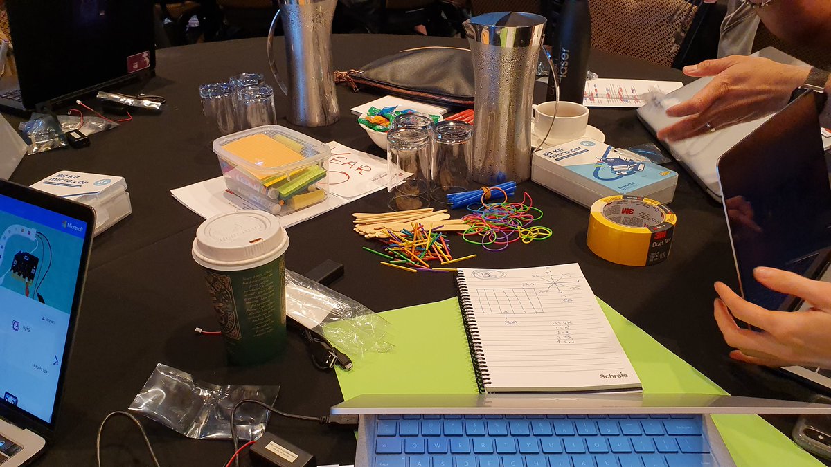 Day 2 of the Digital Technologies Olympics. Our team is currently working on a event for other teams to try. Microbits are just awesome! #tccwa #WA_STEM @AusCompAcademy