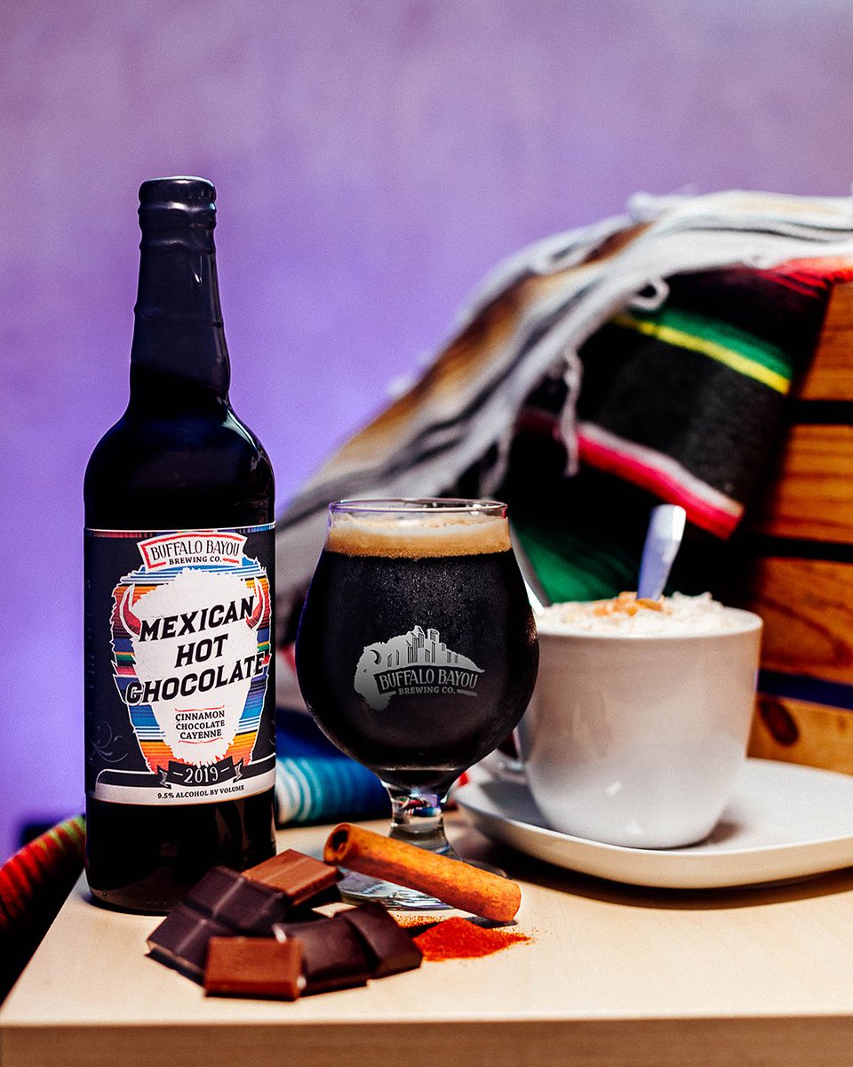 Mexican Hot Chocolate has all the characteristics of its namesake in traditional stout form. Cinnamon &amp; Cayenne add a subtle yet sweet spice while delicate vanilla dances throughout. This Imperial #Stout is amazing chilled in a snifter; let it warm to release more hidden notes.