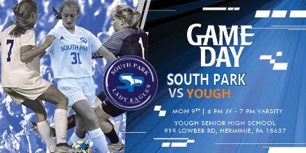 heaves99's tweet photo. Congrats Lady Eagles 2-1 W. Albitz with a great header and Finale game winner. Great D ladies!!!  . #sppride #letsgo @Southparkpride @TribLIVE @PGSportsNow @SPBLUECREW https://t.co/IFazmyY1y1