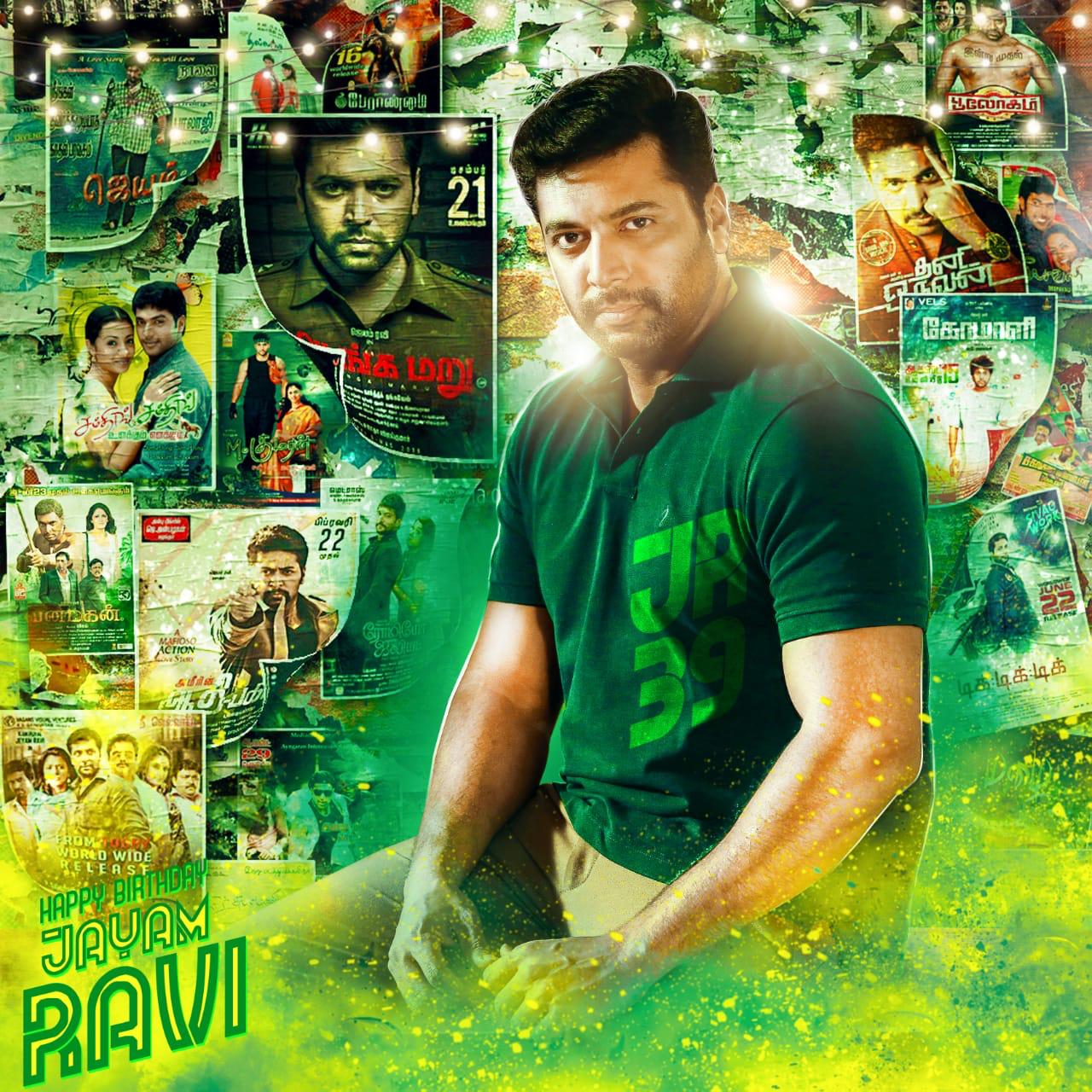  I WISH YOU HAPPY BIRTHDAY TO YOU JAYAM RAVI 