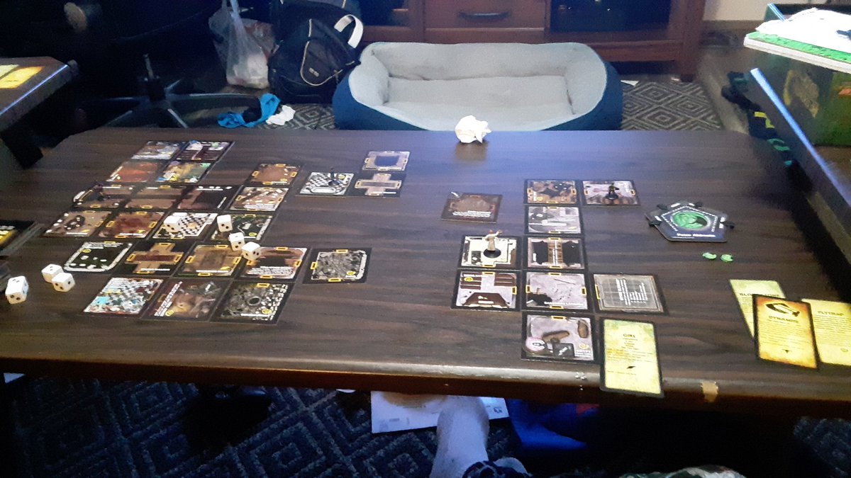 RevTimTCG's tweet photo. Various pictures taken of the various rounds of game last night. Truly, looking forward to finally losing my first time playing #bahoth the scenarios last night were pretty fun actually. Little one sided but fun. https://t.co/DHUfwzFDwT
