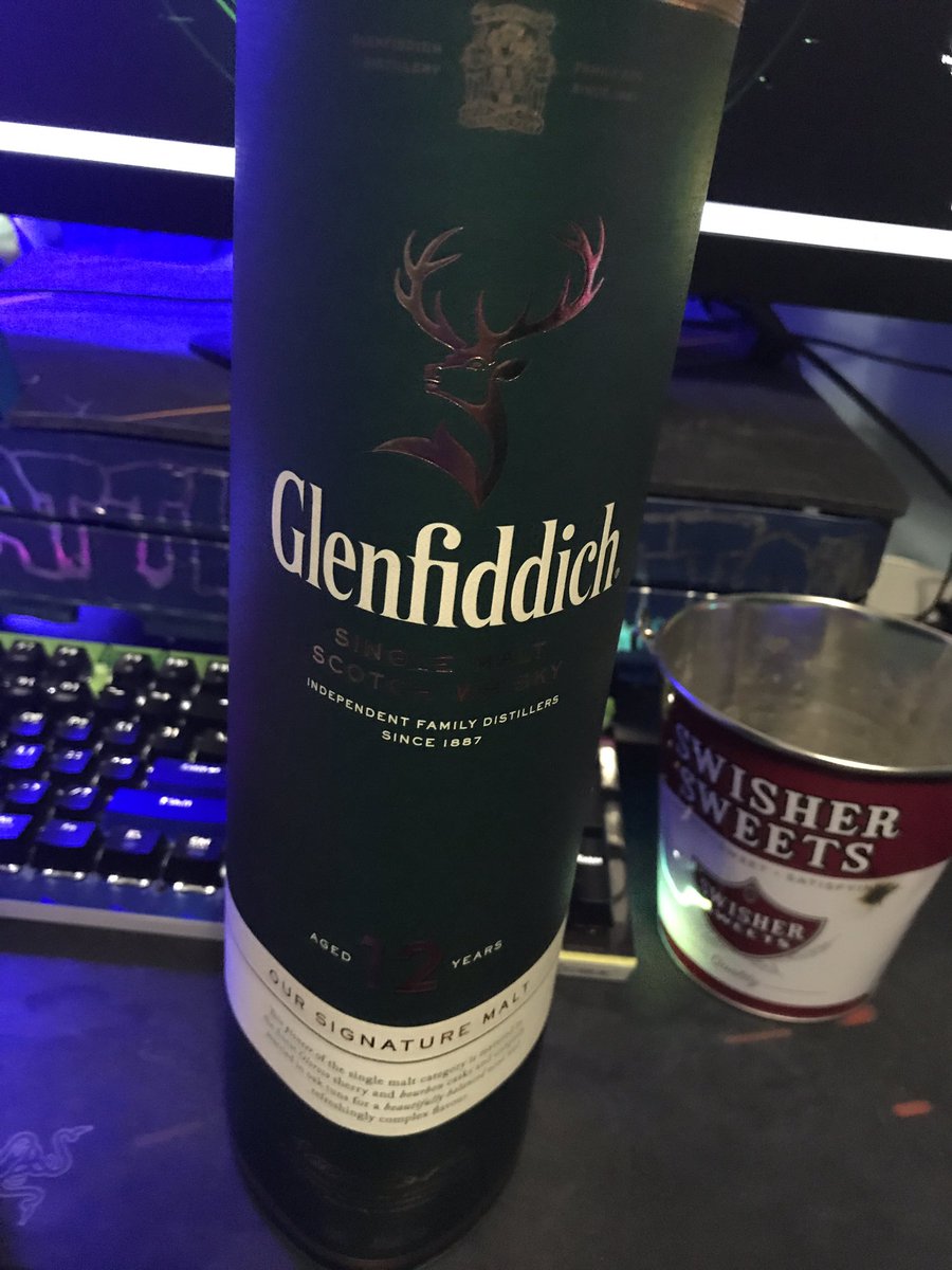 kingchad87's tweet photo. @officialmcafee inspired me to try drinking scotch the right way, followed by his way. Can’t wait to try this stuff. It’s a change from my usual straight double shot of everclear.... https://t.co/qb7VOOevSw