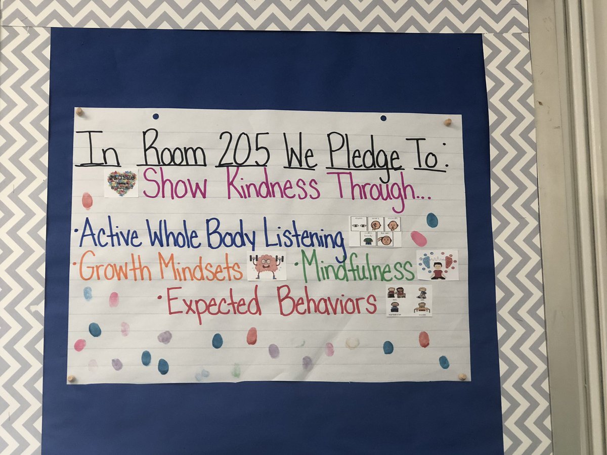 In Room 205 we pledge to...