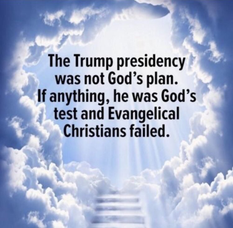 ZemanLynnZ's tweet photo. @thehill Wrong @realDonaldTrump 

Genuine TRUE BELIEVERS could never support or vote for you @POTUS

Those who can vote for you can’t claim to be Christians. Many are seeing that now! #ExGOP #ExGOPfamily #TrueChristiansWontVoteTrump #AntiChrist #Trump #TrumpIsARacist #TrumpHate https://t.co/WnyLlz64rN