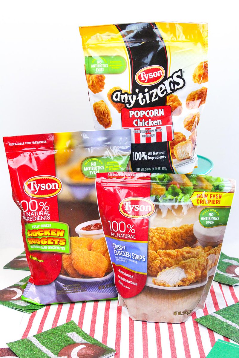 #AD Football season is finally here and <a href="/TysonBrand/">Tyson Brand</a> has got you covered! Check out your local Target for all your game day spread essentials! bit.ly/2lEXHqM Image Via: @briteandbubbly