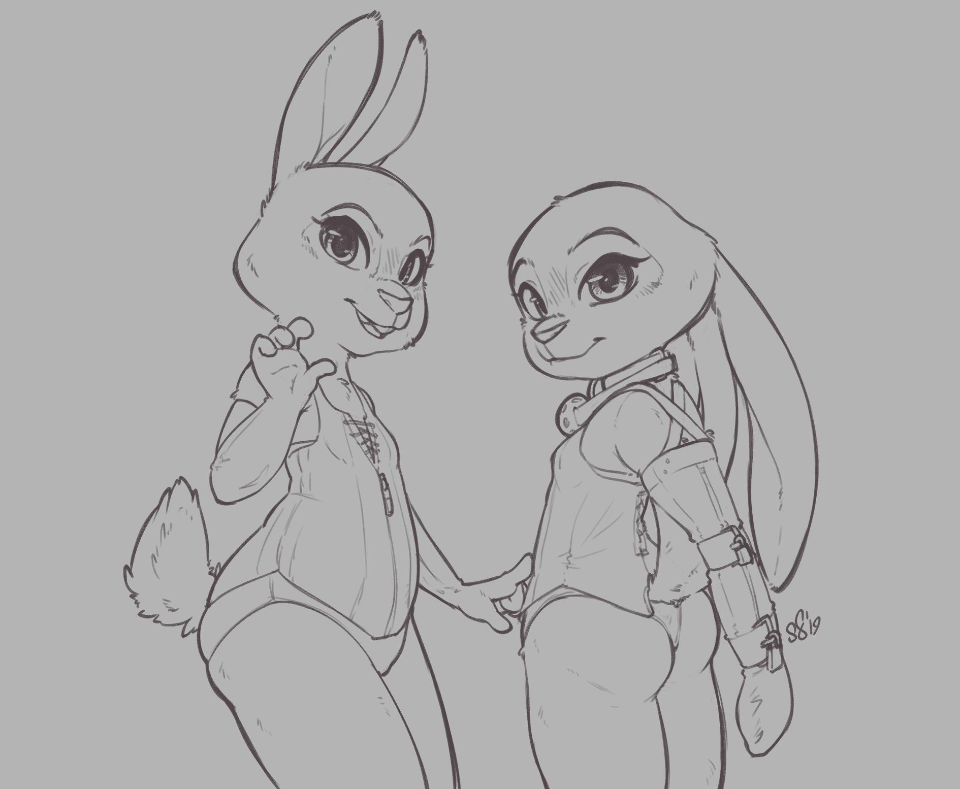 Drawing Judy again is so refreshing. 