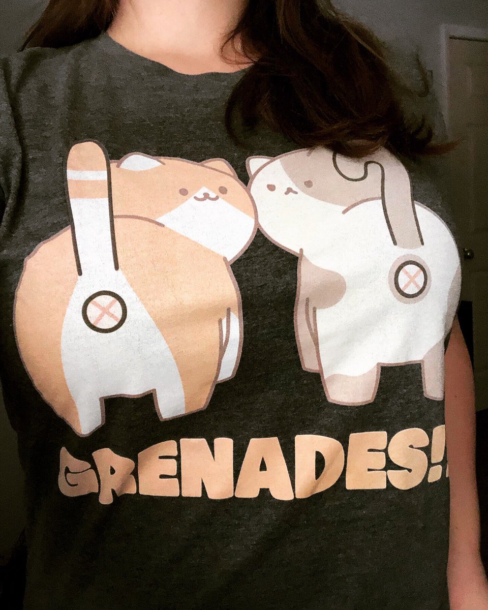 In a way, we’re all cat buttholes. New merch available now at grenadesohio.com! 📸 kh_sea #catsofinstagram