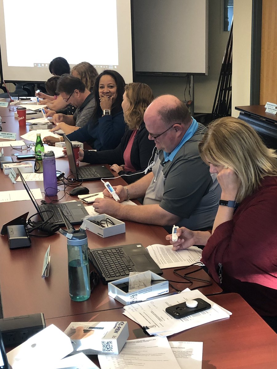 Chris Samis (@chrissamis1) on Twitter photo <a href="/SCDSB_Schools/">Simcoe County District School Board</a> SEAC members using C-Pens scanners to review committee minutes - modelling the use of assistive technology in schools. <a href="/SCDSB_Schools/">Simcoe County District School Board</a> SEAC members using C-Pens scanners to review committee minutes - modelling the use of assistive technology in schools.