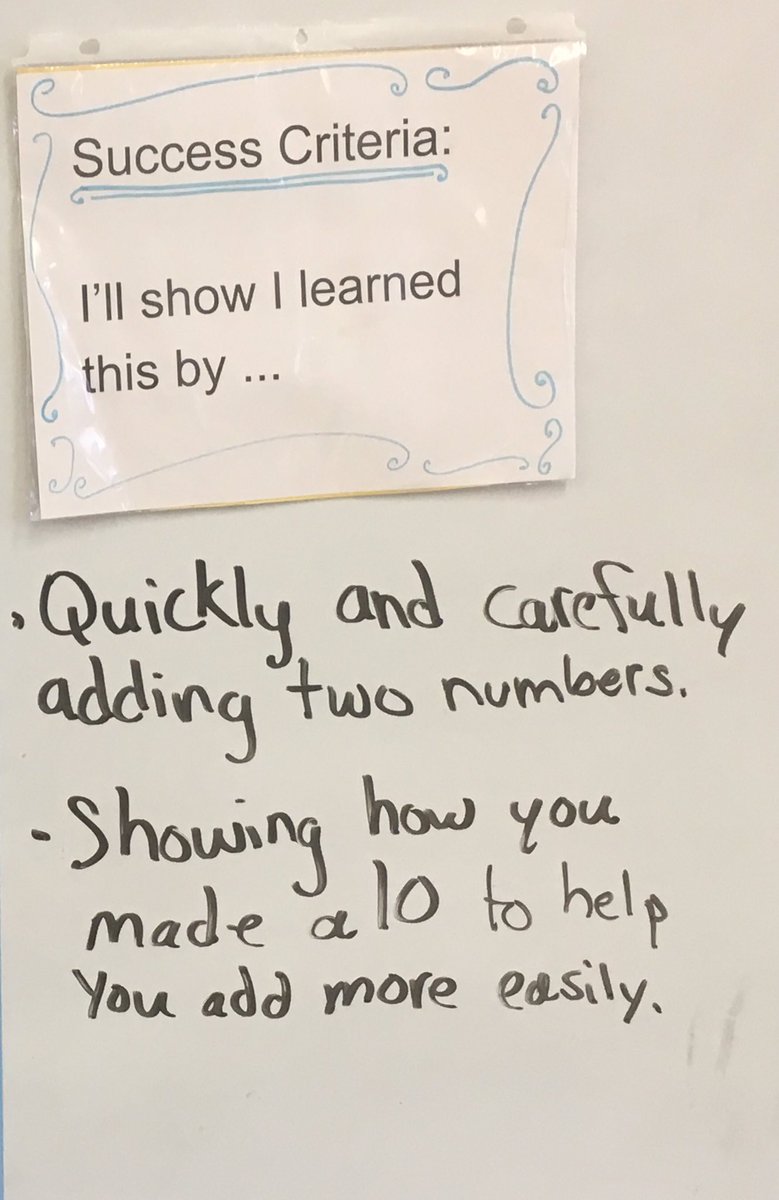 EOreilly10's tweet photo. Tried to come up with some success criteria with my students today..baby steps but hoping to improve clarity in my classroom! #ImpactLearningKS https://t.co/1ZDsTKmcwQ