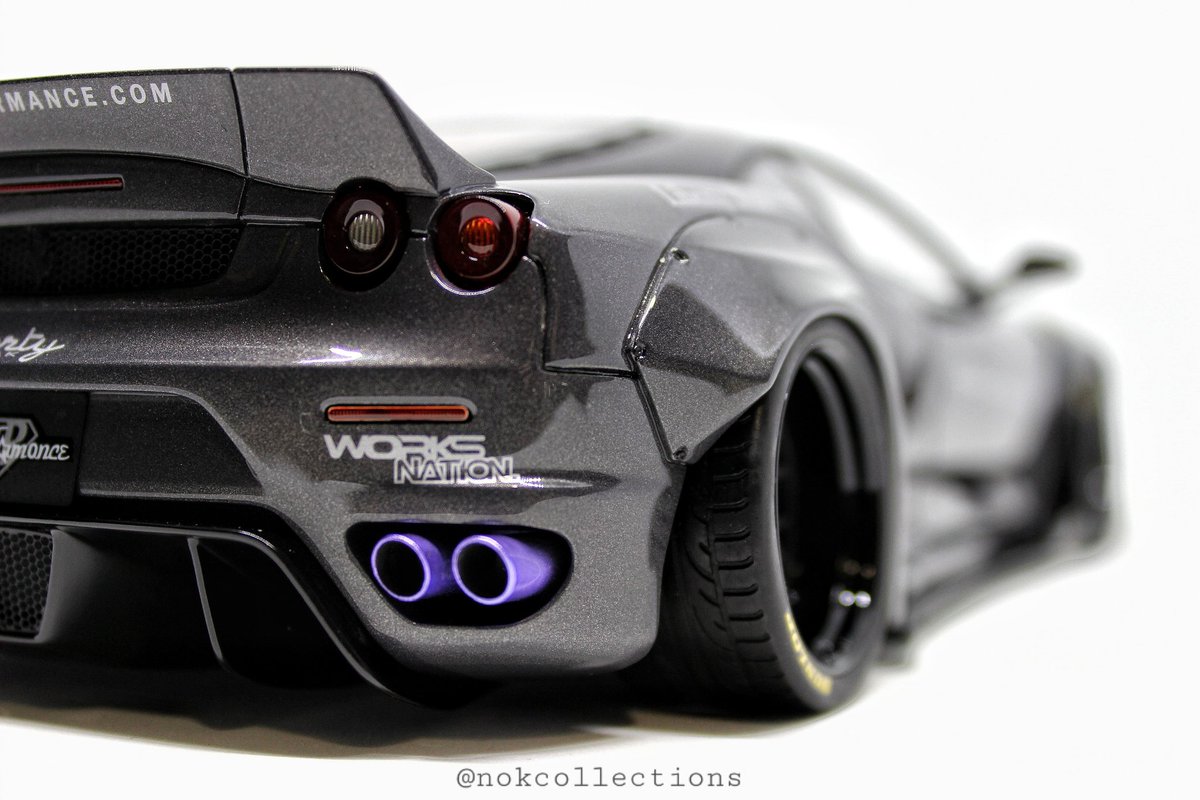 NoKCollections's tweet photo. Love the purple exhaust tips 😍😍
#davisgiovanni #ferrari #f430 #ferrarif430 #libertywalk #libertywalkkato #lbworks #lbperformance #lbstance #libertywalknation #libertywalkusa #3sdm #3sdmwheels #forgiato #dunloptires #airrex #artmaniacustompaint #118resin #118scalemodelcars https://t.co/fsYrUgJevt