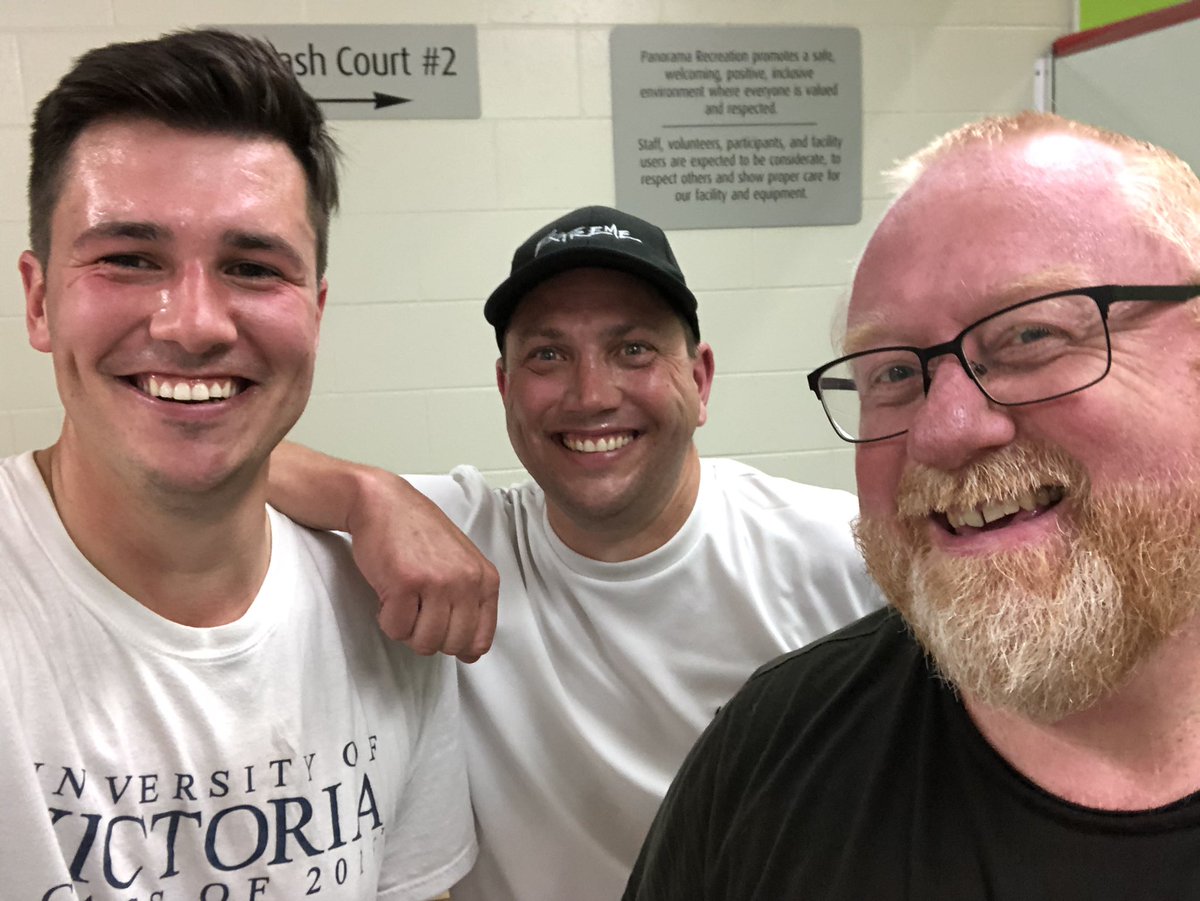 NiallPaltiel's tweet photo. A great post-Council squash game at the fantastic @SliderPenguin courts with fellow councillors @gord_newton and @carloncouncil ! Great match gents!!! https://t.co/8uJrlao8kj