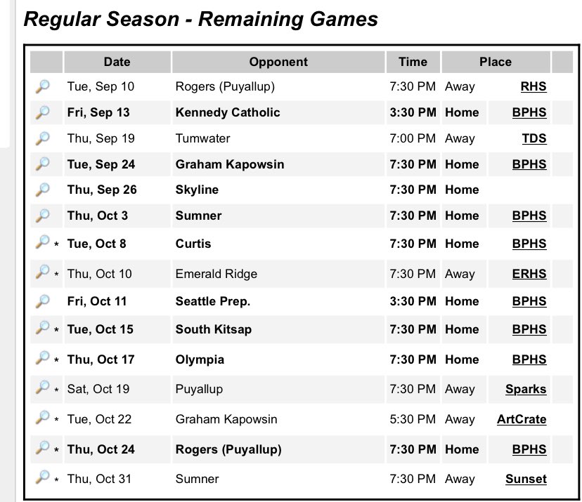 bps_girlsoccer's tweet photo. hey lion fans! here is the schedule for the remaining season! 💙🦁⚽️ https://t.co/XFkF1bxsct