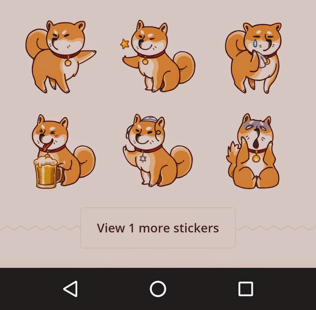 sarah_leben's tweet photo. It's a regular telegram sticker pack. With a cute little Jewish puppy! https://t.co/3gAbxrGhY0
