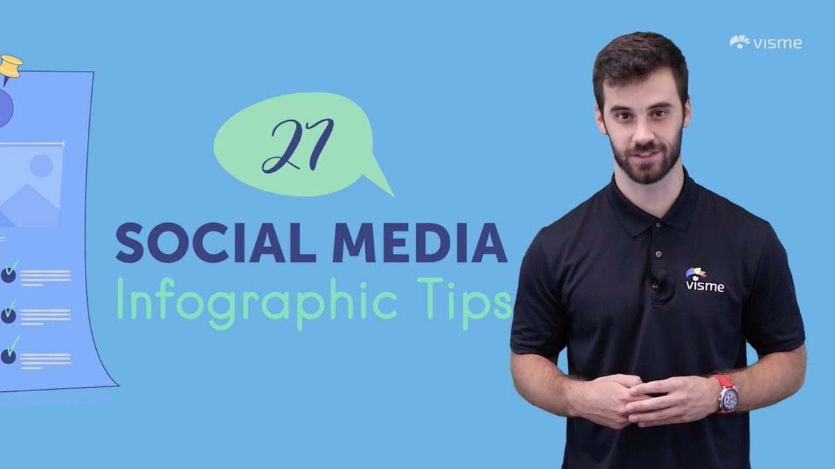 VismeApp's tweet image. When you watch this video, you'll learn useful tips like:
👍Create visual flow
👍Test creative data visualization ideas
👍Use large, easy-to-read fonts
👍 Tease a larger infographic
youtu.be/qpdoXsvCbcI
#socialmediatips #socialmediavisuals #visualflow #dataviz