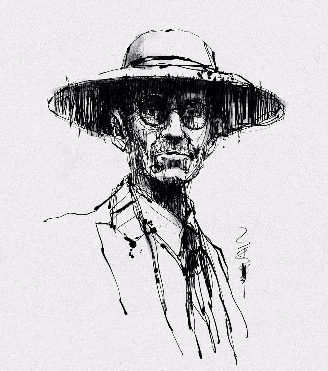 widemediaguy's tweet photo. Ink sketch
#drawing #practicing #sketch #headstudy #sketching #rapidsketch #draw #portrait #illustration #keepsketching #inksketch #flexnib #inkdrawing #flexpen #dippen #artist #puneartist #giftaportrait #wmg #widemediaguy #idesignexperiences #stylizedillustration #noodlersink https://t.co/H19QeyYpt5
