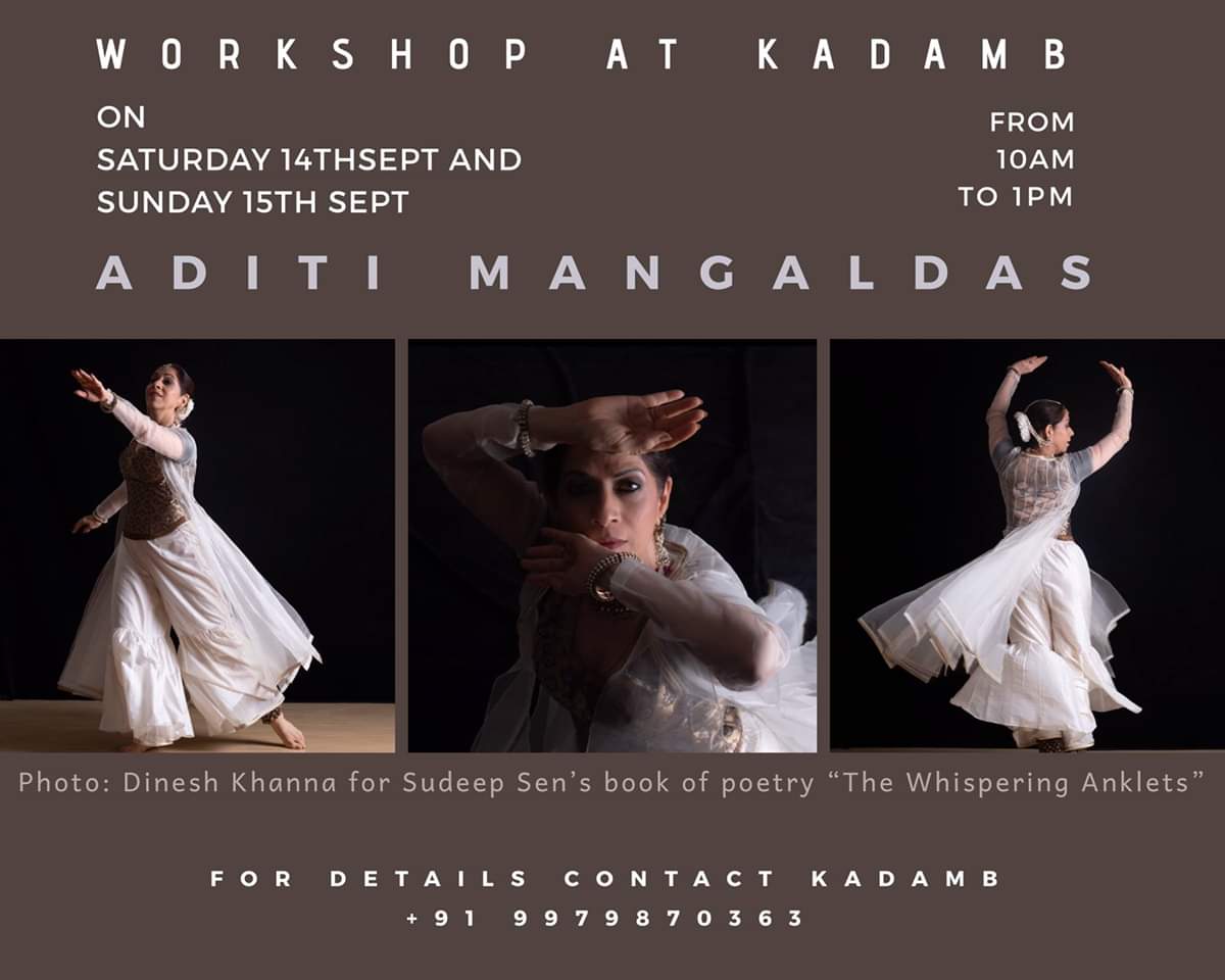 adityalakhia's tweet image. #padmabhushankumudinilakhia #kadamb #aditimangaldas #kathak