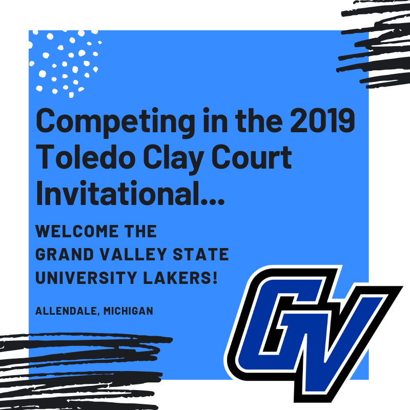TOLClubTennis's tweet photo. TEAM ANNOUNCEMENT: We are happy to announce Grand Valley State University (@GV_ClubTennis) will be competing in the 2019 Toledo Clay Court Invitational on October 11-13. 

To sign your club team up simply visit https://t.co/RvAbyV1Eqf https://t.co/WsKAQ3oo47