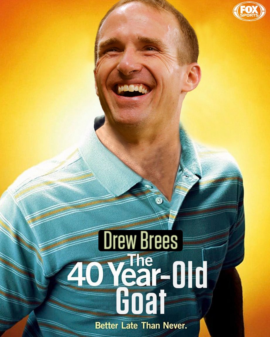 NFLonFOX's tweet photo. The 40-year-old QB does it again.

@drewbrees and the @Saints start 1-0! https://t.co/O7xRyICBvI