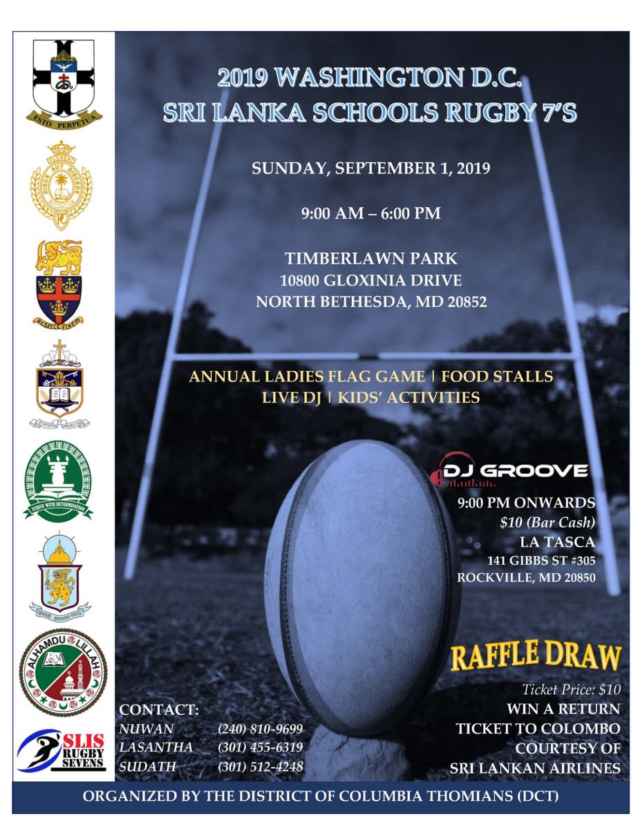 obuofstpeters's tweet photo. BRANCH NEWS: Congratulations to the Washington branch for emerging Runners up at the Sri Lanka Schools Rugby 7’s held in Washington DC. #gopeters #settheflagonhigh #obuofstpeters #branchnews https://t.co/qCKpZSh6P0