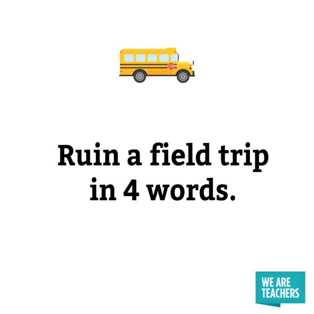 WeAreTeachers's tweet photo. "Timmy did WHAT? WHERE?!" 

(Your turn. 😆) #teacherlife #iteach https://t.co/8smq1BknFh