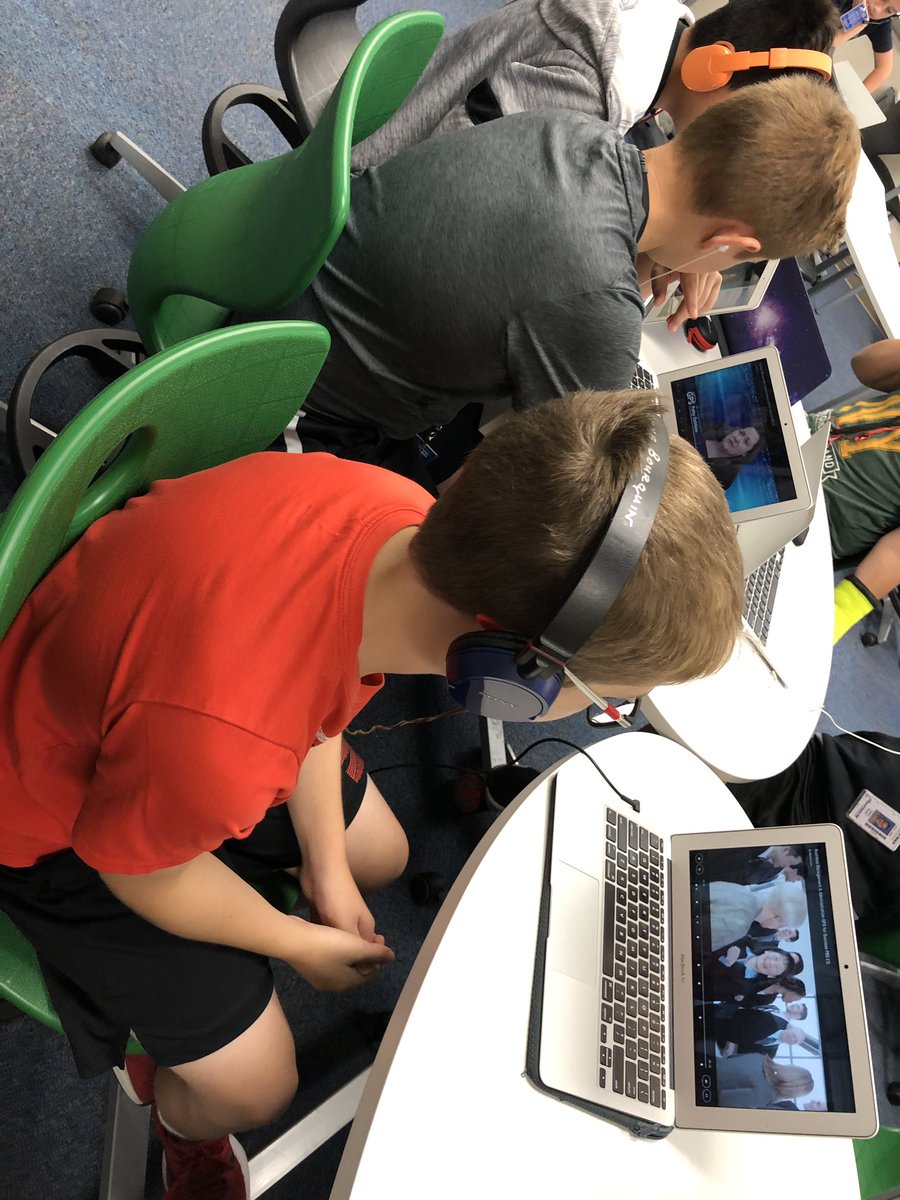 TechRunsThruIt's tweet photo. #6thgradecareers using @edpuzzle to introduce the Program of Study - Business Administration, Marketing, and Finance. #fsmscubs #misdproud #selfpaced https://t.co/4XnW47tV3P