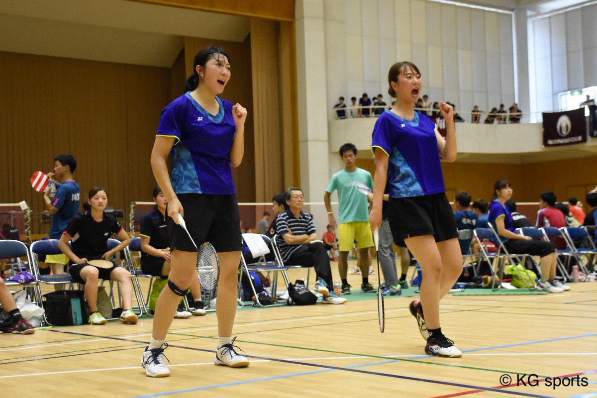 【バドミントン部女子】平成３１年度関西学生バドミントン秋季リーグ戦／第１戦／対天理大／於・関西大学体育館

Ｄ１ 佐々木（人４）・結城（法４）☆２ー０

セットカウント：２ー１