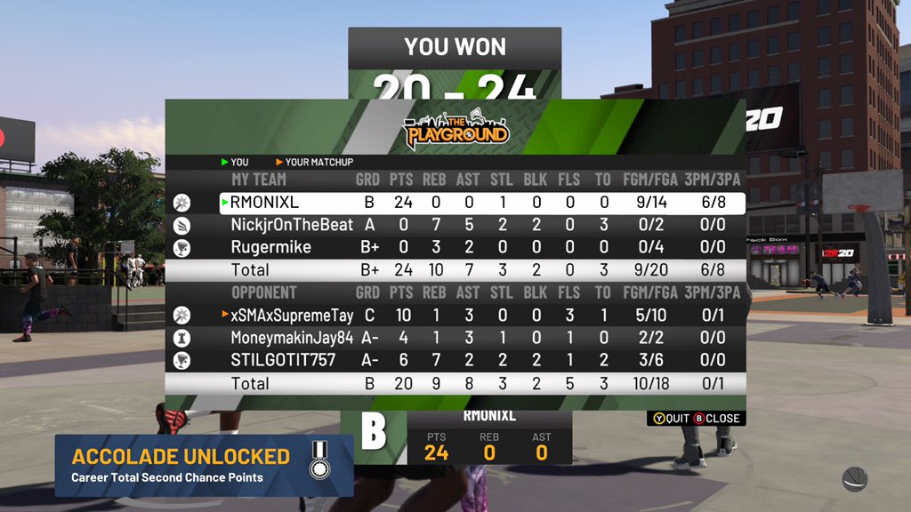 _squadgod's tweet photo. Haters will say it’s photoshop ... but I’m goated 🐐@NBA2K @Ronnie2K @the2ktv @NBA2K_2KTV #2k20 #2kCommunity #dropoff https://t.co/KRsZNV4jB9