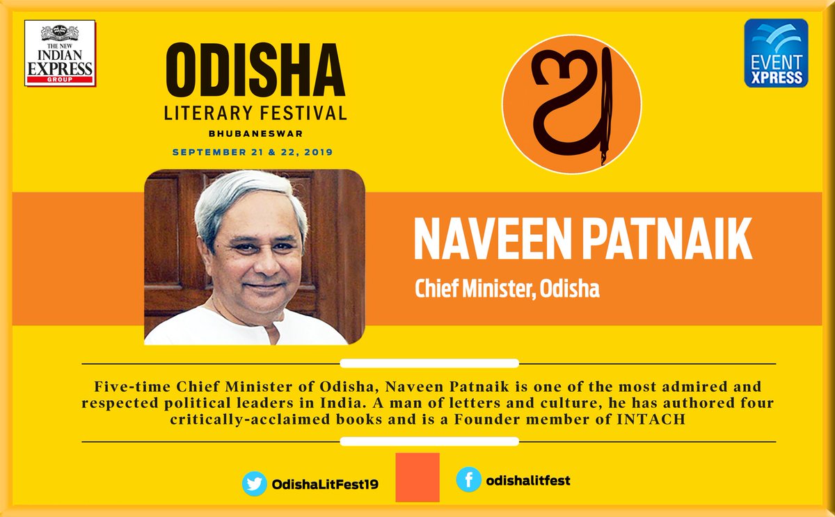 Siba_TNIE's tweet photo. Catch @Naveen_Odisha up, close and personal as he speaks at #Odisha's biggest literary extravaganza #OLF2019 @OdishaLitFest19 @PrabhuChawla @NewIndianXpress @Eventxpress I 

Book your dates. Sep 21-22, 2019, @MayfairResorts  
Register: https://t.co/KeA99uyLk6 https://t.co/S2W7oDXCtH