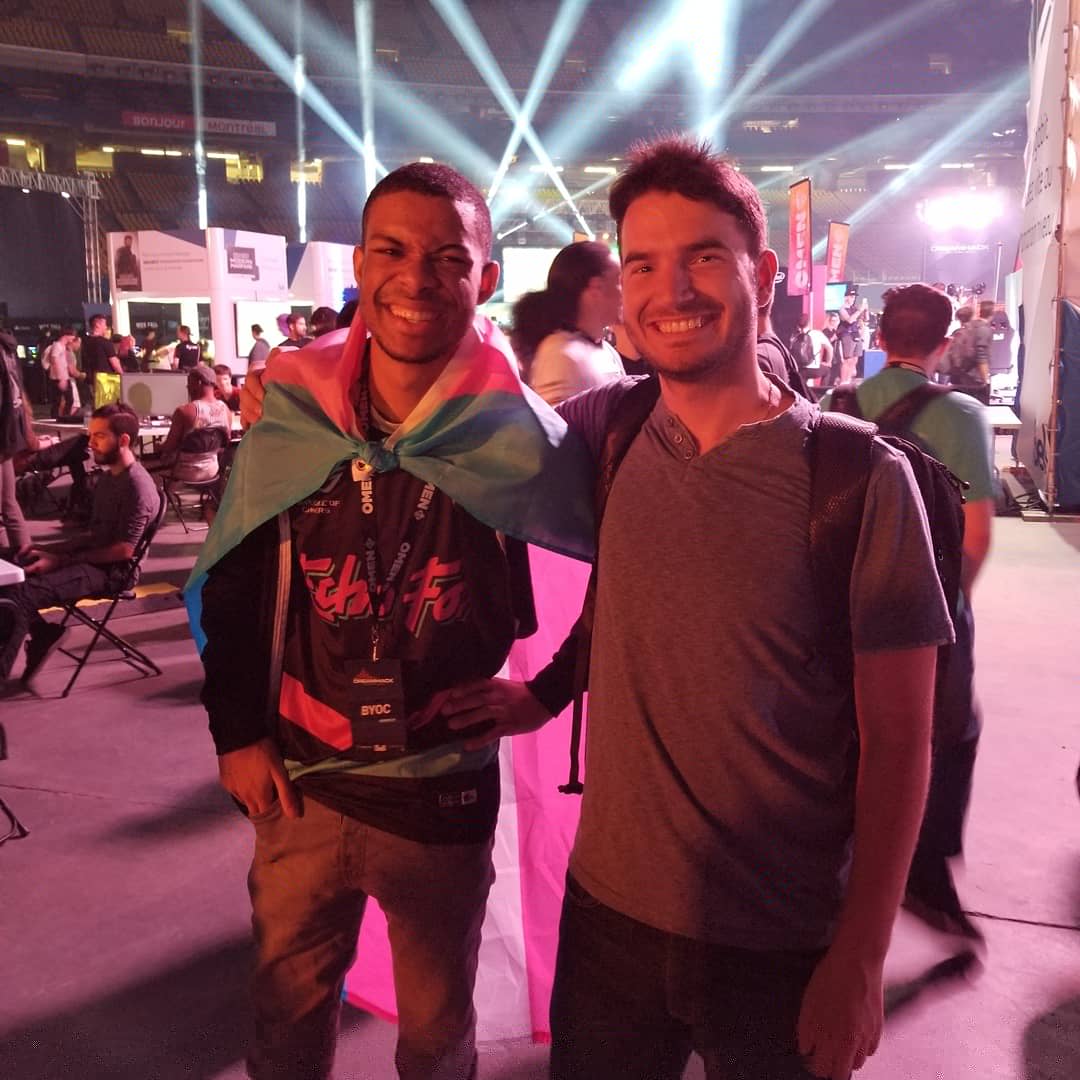 livingfiend's tweet photo. Loved my time at Dreamhack Montreal. It was amazing meeting @SonicFox5000 and playing @DeoxysSucks in Mortal Kombat 😄  It was also fantastic playing against @BLACKALERT111 on stage in Tekken. Real fun time https://t.co/hz6vPxeO7d