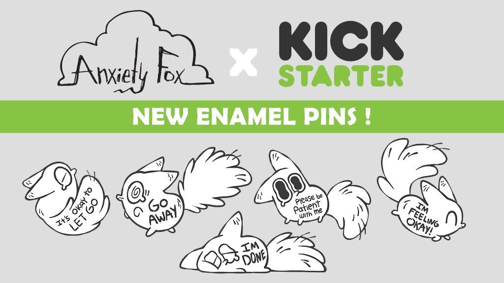 i designed this little pin as a collab with @NaomiRomeroArt for her Anxiety Fox kickstarter, if you'd like to nab this tired pup, there's only 12hrs left in the campaign!
https://t.co/8I7bRvibM7