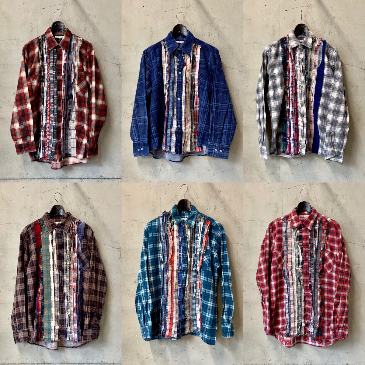 Rebuild by Needles 再構築シャツ ネペンテス REBUILD by NEEDLES〉x 〈RHODOLIRION〉 | NEPENTHES