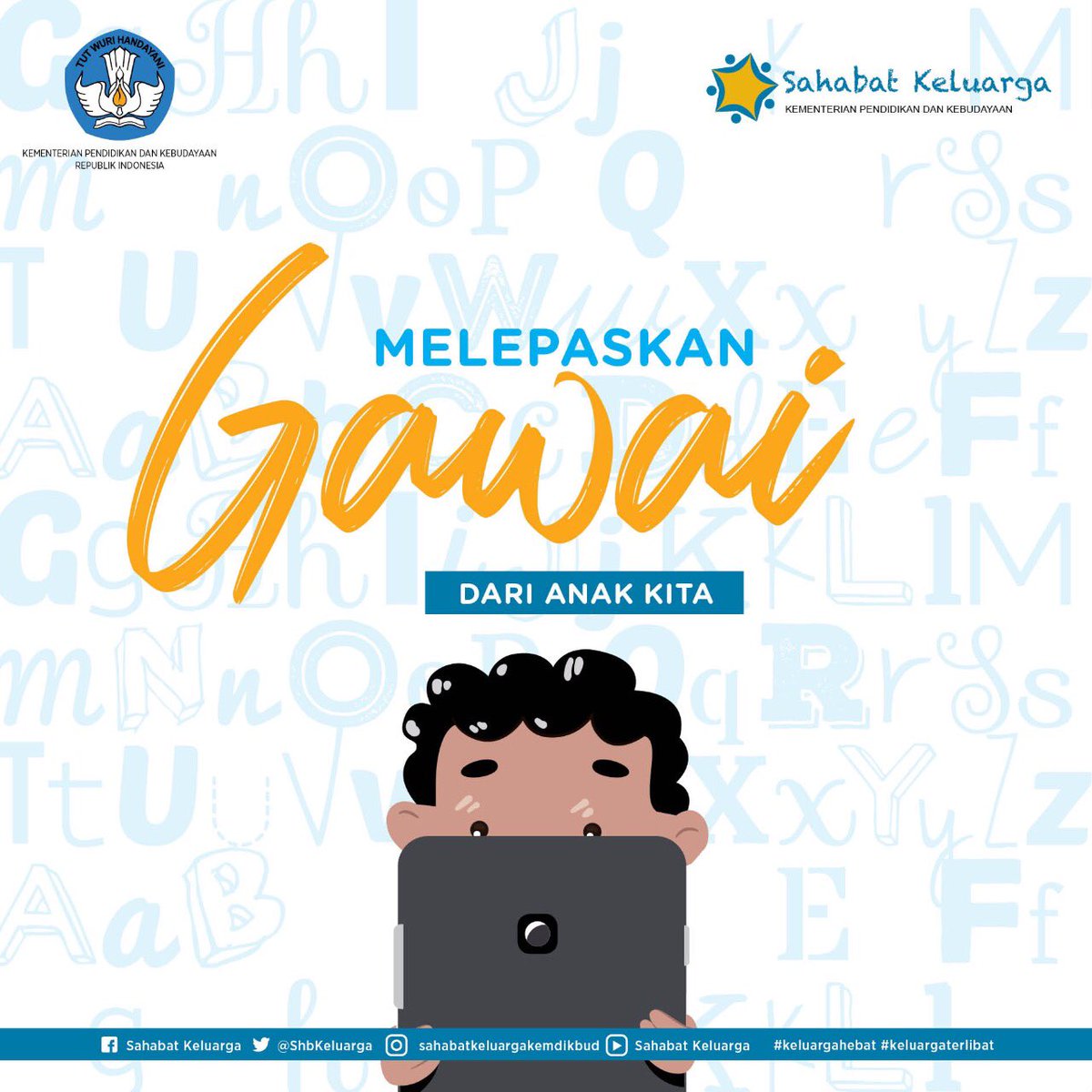 ShbKeluarga's tweet photo. Ayah Bunda, tidak bisa dipungkiri bahwa di era digital ini anak-anak kita dekat sekali dengan keberadaan gawai. Bagai dua mata pisau, gawai bisa memberikan segala informasi yang kita butuhkan, di sisi lain gawai juga bisa memberikan pengaruh buruk jika penggunannya disalahgunakan https://t.co/wvFcPJf1FQ