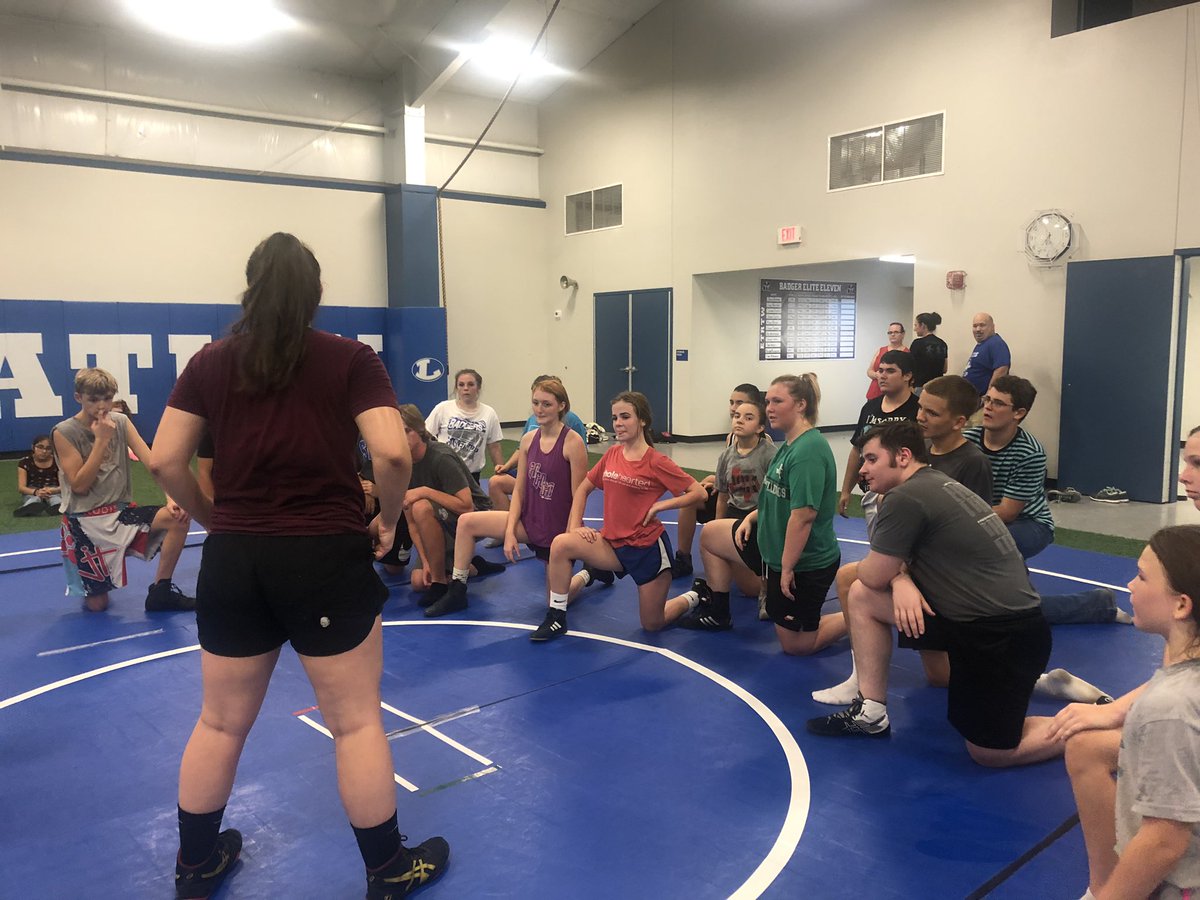 LHSWRESTLING2's tweet photo. Had some new faces today at open mat! Really excited about season. Open mat next Monday, September 16th. #meetusonthemat @LampasasHS https://t.co/4WaDAhc2Fb