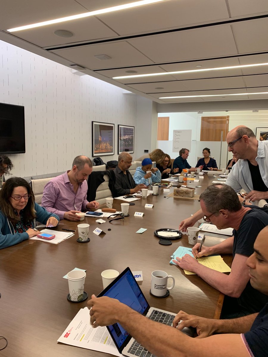 LauraLPenn's tweet photo. @SDCweb @pammackinnon #SaheemAli #LeighSilverman #ChrisAshley #SharonOtt #Rando @tingericting @DesdimonaChiang @bartlett_sher #JoBonney #LisaPortes #SeretScott #SheldonEpps #LindaHartzell #DanK #CaseyStangl #MeliaBensussen @rachelchavkin https://t.co/hFIcu4nekN