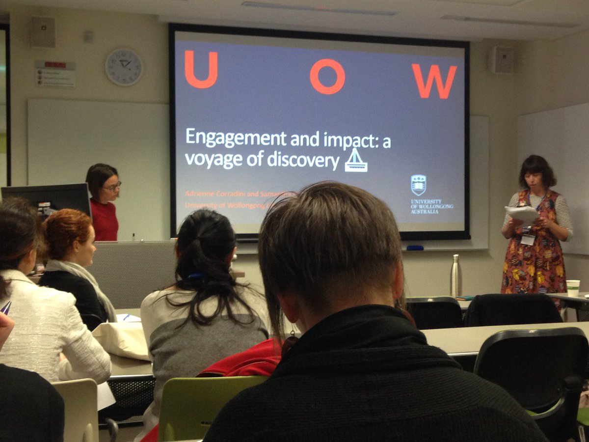 Libroarian's tweet photo. @Saminthelibrary and @ajcorradini from @UOW_Library presenting @ResBaz #resbazsydney https://t.co/Z5ft72mGVA