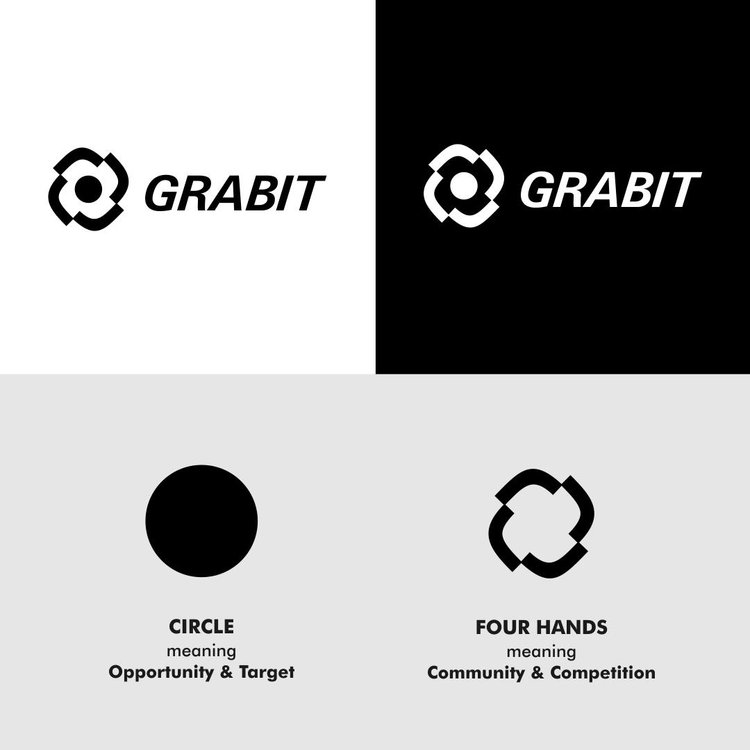 breezebrandgh's tweet photo. A new brand identity for a mobile auction service called GRABIT. The service provides people (bidders) the opportunity to win items at a reduced price by placing the lowest unique bid. It is being operated by TXT Ghana Limited, a telecom  VAS company.

#Breezebrand https://t.co/4qK3h6jSkU