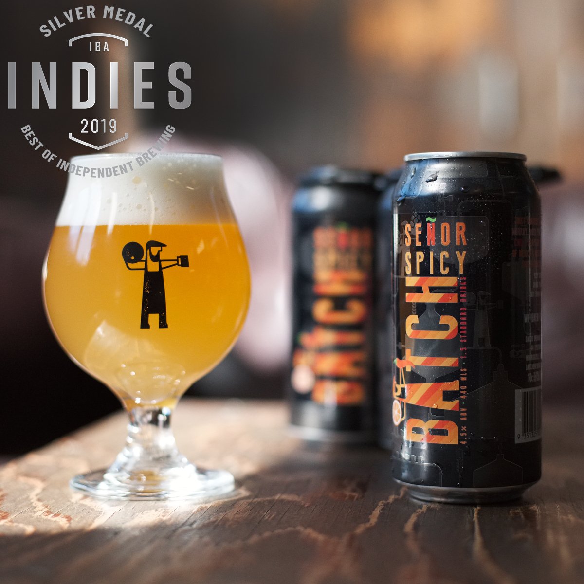 BatchBrewCo's tweet photo. Some beers picked up stellar places in the Independent Beer Awards. West Coast IPA took out a Bronze in the IPA Category, Seรฑor Spicy took out a silver in the Hybrid Category & Elsie the Milk Stout took out a Gold in the Porter/Stout Category. #theindies #webrewforyou #brewcon19 https://t.co/MDzQLnVJ5z