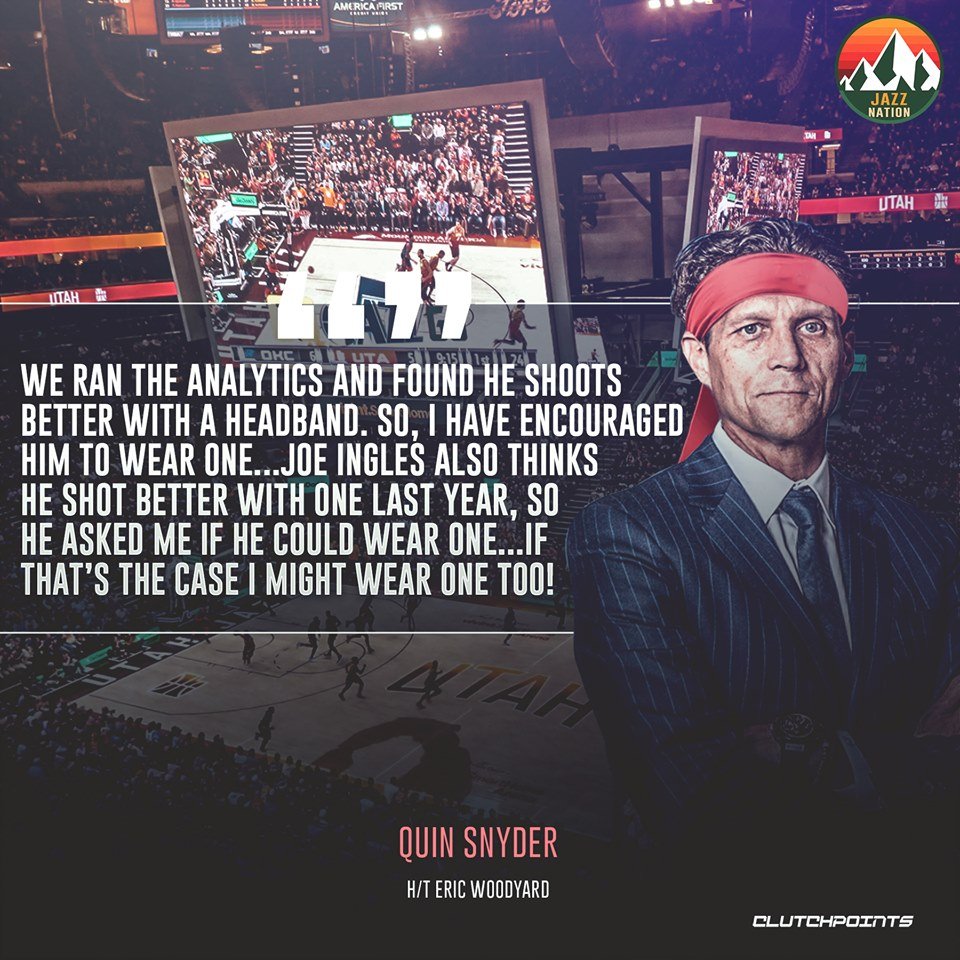 Jazz Nation on Twitter "Quin Snyder chimes in on the NBA’s ban on