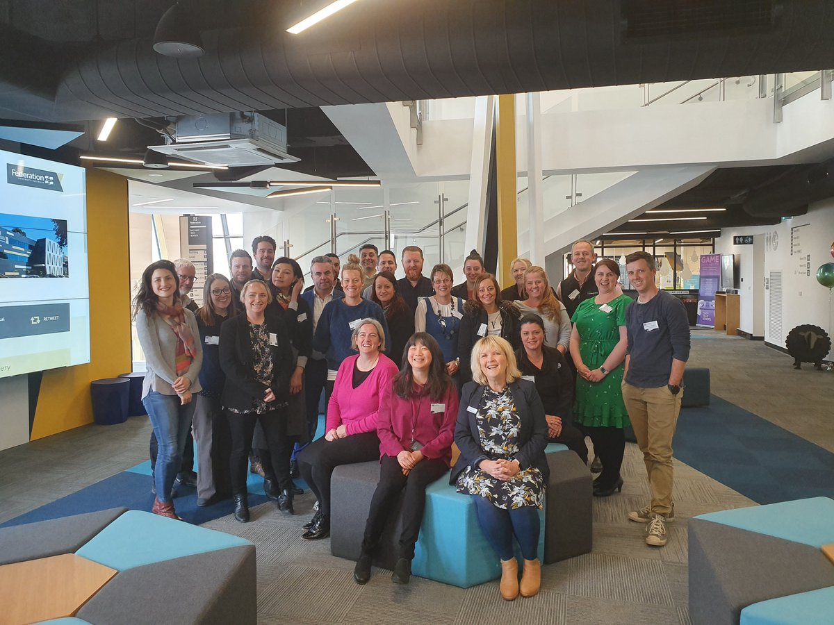 What a group that have joined us today! Lots of talk and engagement at the Business Transformation Day #Feduni