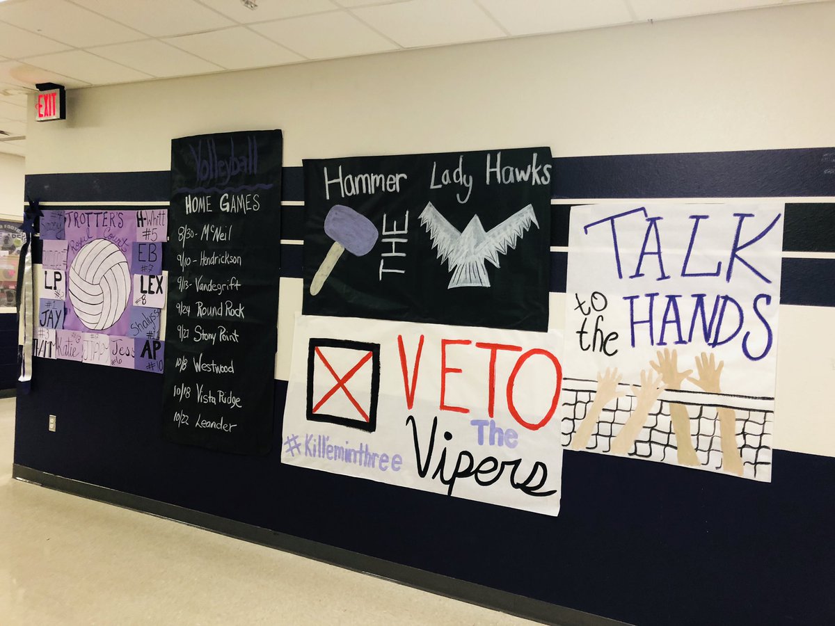 heller_5's tweet photo. Huge Thanks to @fogle_morgan for adding to the “Trotter’s Royal Court Wall!”  Best of Luck to the Lady Raider Volleyball team as they host Hendrickson and Vandegrift this week at Home!
@crhsvolleyball  #HammertheHawks
#VETOtheLadyVipers https://t.co/F8cQKdhIvg