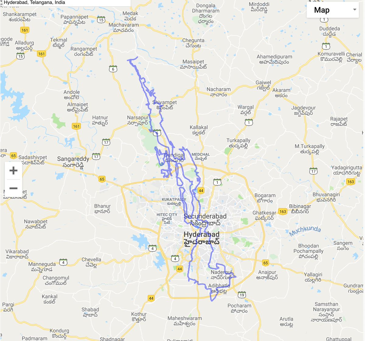 whizkidd's tweet photo. Now for some fun comparisons.
If Vembanad Lake were in Hyderabad, Mumbai, and Delhi. #GeographyOfIndia #geography https://t.co/wMtJxH6iCs