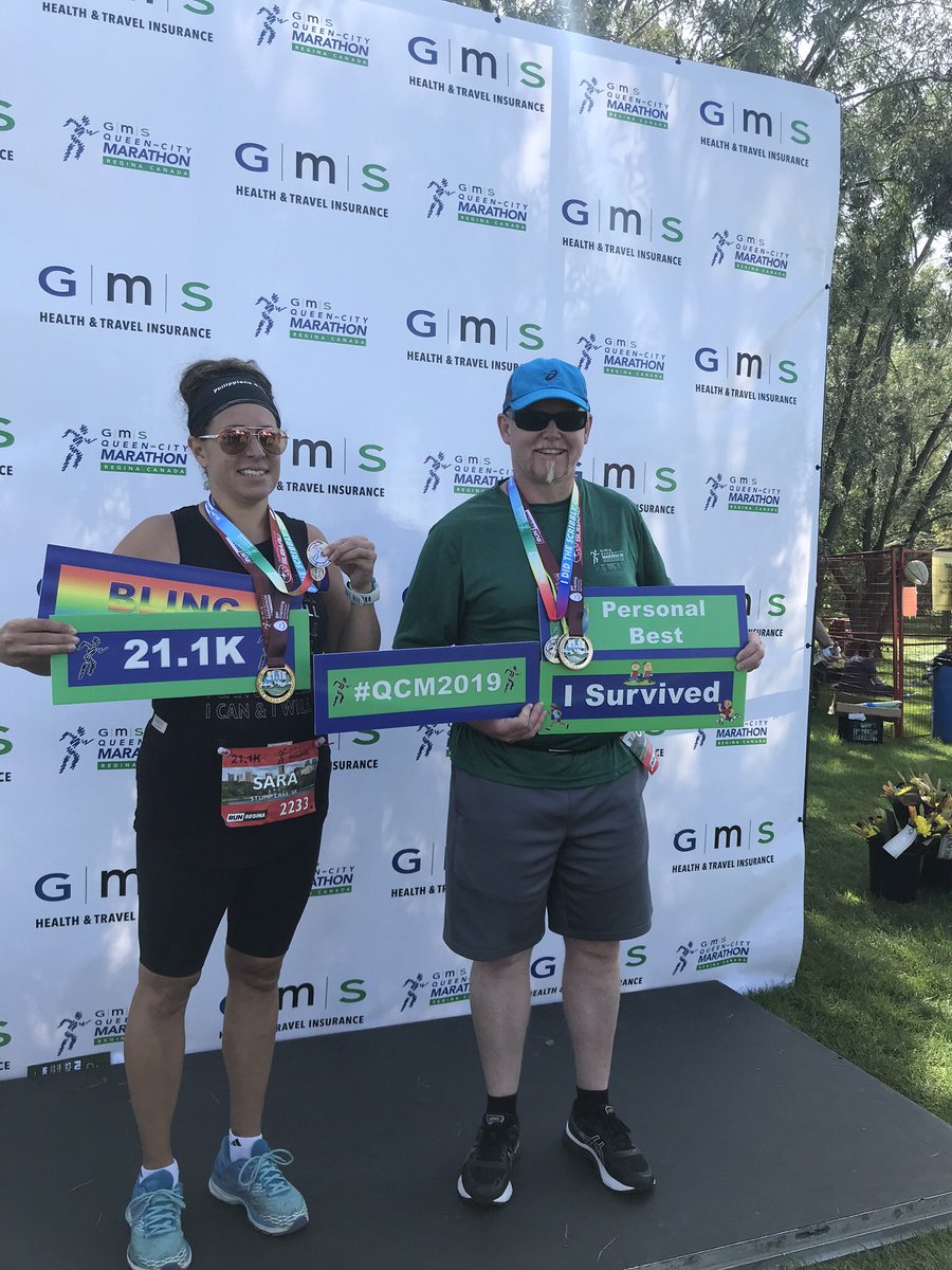 jebster15's tweet photo. Thank You @RunQCM for an amazing weekend!! 3 races, 3 PB’s!! Unbelievable!! Can’t forget 4 medals! Thankful for friends and family, and an amazing running partner! #QCM2019   #runner #scribblychallenge 
#itsallaboutthebling #personalbest https://t.co/wjlSuSotjC